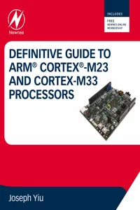 Definitive Guide to Arm Cortex-M23 and Cortex-M33 Processors_cover