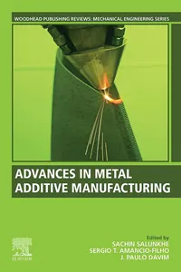 Advances in Metal Additive Manufacturing_cover