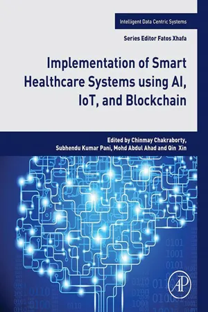 Implementation of Smart Healthcare Systems using AI, IoT, and Blockchain