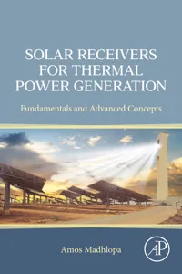 Solar Receivers for Thermal Power Generation_cover