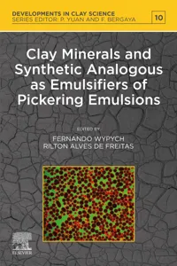 Clay Minerals and Synthetic Analogous as Emulsifiers of Pickering Emulsions_cover