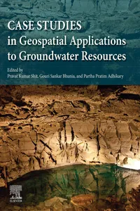 Case Studies in Geospatial Applications to Groundwater Resources_cover