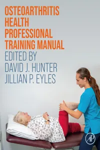 Osteoarthritis Health Professional Training Manual_cover