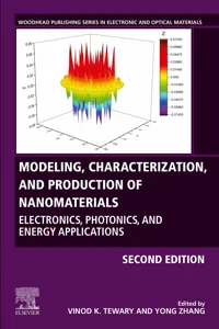 Modeling, Characterization, and Production of Nanomaterials_cover