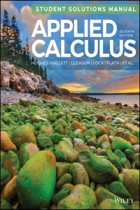 Applied Calculus, Student Solutions Manual_cover