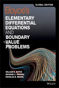 Boyce's Elementary Differential Equations and Boundary Value Problems_cover