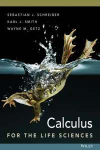 Calculus for The Life Sciences_cover