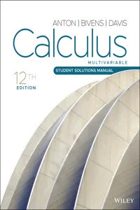 Calculus: Multivariable, Student Solutions Manual_cover