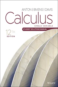 Calculus: Single Variable, Student Solutions Manual_cover