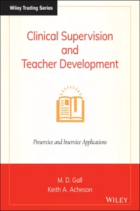 Clinical Supervision and Teacher Development_cover