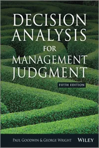 Decision Analysis for Management Judgment_cover