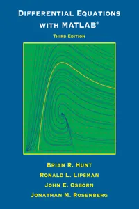 Differential Equations with Matlab_cover