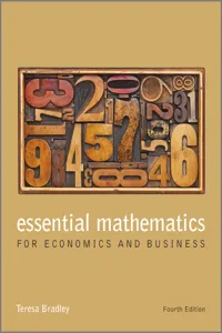 Essential Mathematics for Economics and Business_cover