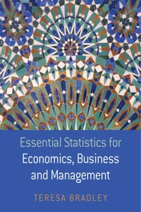 Essential Statistics for Economics, Business and Management_cover
