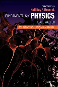 Fundamentals of Physics, Student Solutions Manual_cover