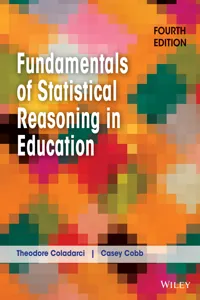 Fundamentals of Statistical Reasoning in Education_cover