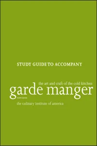 Garde Manger, Study Guide_cover