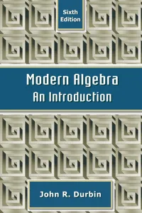 Modern Algebra_cover