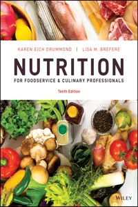Nutrition for Foodservice and Culinary Professionals_cover