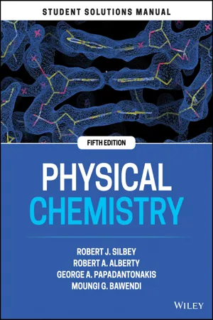 Physical Chemistry, Student Solutions Manual