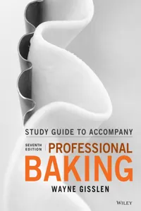 Professional Baking, Student Study Guide_cover