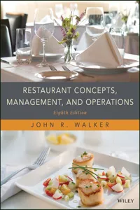 Restaurant Concepts, Management, and Operations_cover