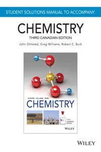 Student Solutions Manual for Chemistry, Third Canadian Edition_cover