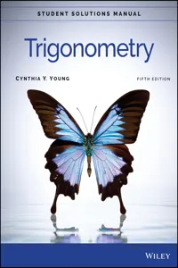 Trigonometry, Student Solutions Manual_cover