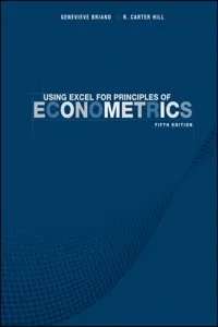 Using Excel for Principles of Econometrics_cover