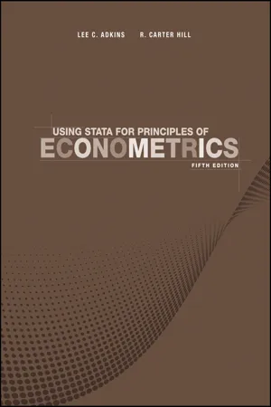 Using Stata for Principles of Econometrics