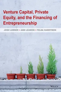 Venture Capital, Private Equity, and the Financing of Entrepreneurship_cover