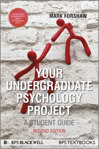 Your Undergraduate Psychology Project_cover