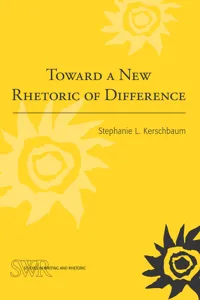 Toward a New Rhetoric of Difference_cover