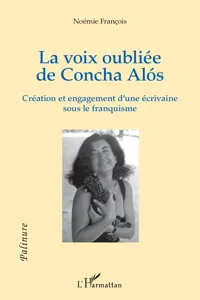 La voix oubliée de Concha Alós_cover