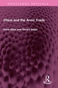 China and the Arms Trade_cover