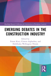 Emerging Debates in the Construction Industry_cover
