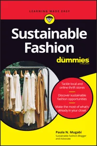 Sustainable Fashion For Dummies_cover