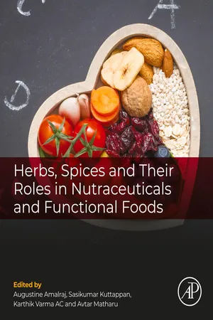 Herbs, Spices and Their Roles in Nutraceuticals and Functional Foods