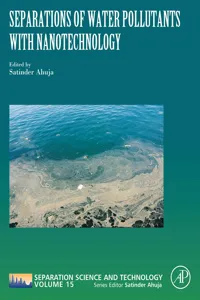 Separations of Water Pollutants with Nanotechnology_cover