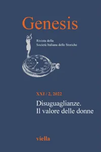 Genesis. Rivista della Società italiana delle storiche Vol. 21/2_cover