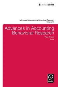 Advances in Accounting Behavioral Research_cover