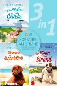 Körbchen am Strand - drei bezaubernde Hundegeschichten_cover