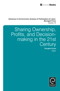 Advances in the Economic Analysis of Participatory and Labor-Managed Firms_cover