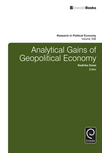 Analytical Gains of Geopolitical Economy_cover