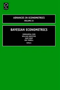 Bayesian Econometrics_cover