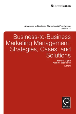 Business-to-Business Marketing Management