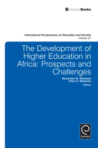 Development of Higher Education in Africa_cover