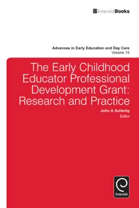 The Early Childhood Educator Professional Development Grant_cover