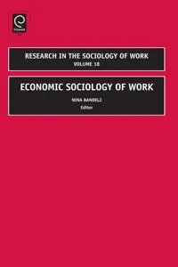 Economic Sociology of Work_cover