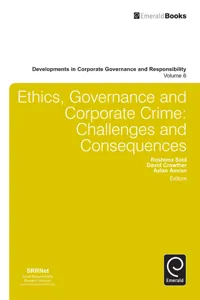 Ethics, Governance and Corporate Crime_cover